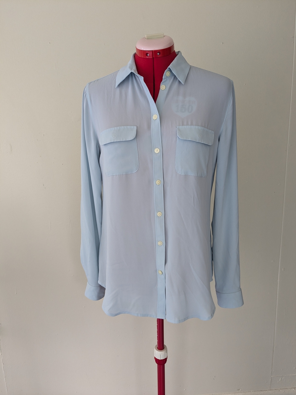 LOFT Pale Blue Women's Blouse